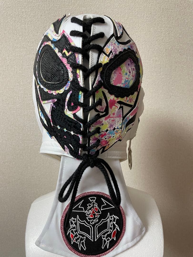 【おまけ付】新日本プロレス LIJ BUSHI 選手 着用マスク 高橋ヒロム