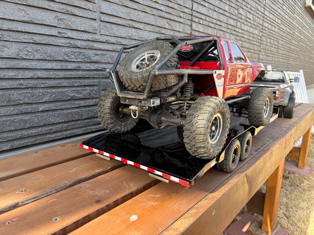 トレーラー　（トラクサス scx10 cc02 rc4wd ドリフト クローラー