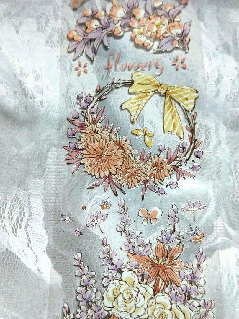 ✩完売御礼✩S36＃音书离(水晶)茶犁工作室切り売り海外装飾マステ