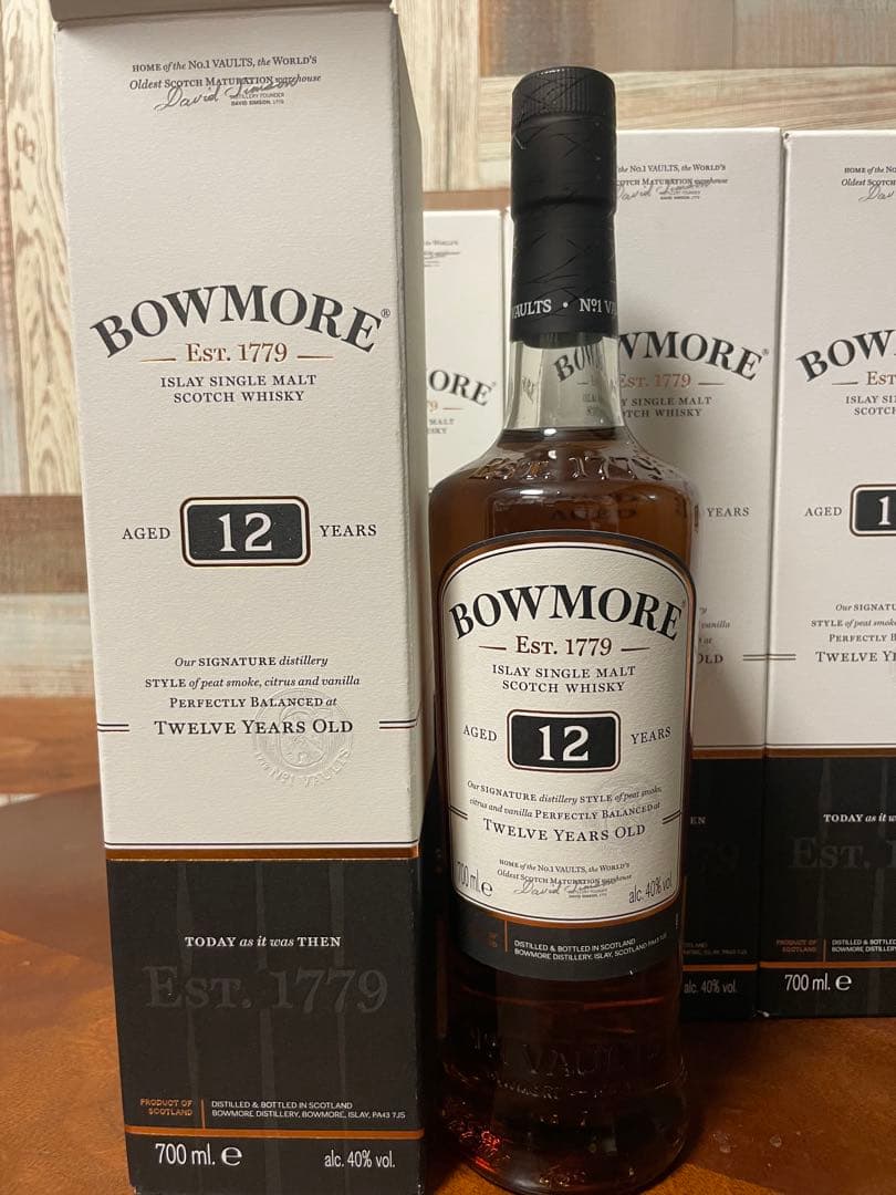 正規品　BOWMORE ボウモア　12年６本