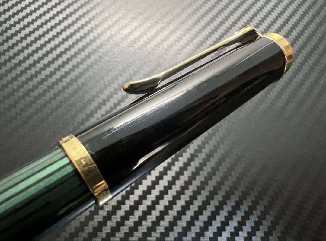 1950年代 極美品 ペリカン 400 緑縞 M 万年筆