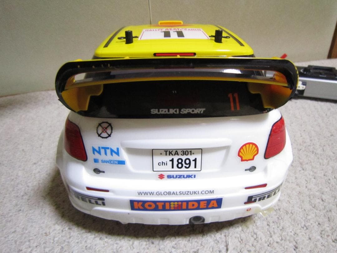結城 1/10 動作確認済み SUZUKI SX4 WRC TT01
