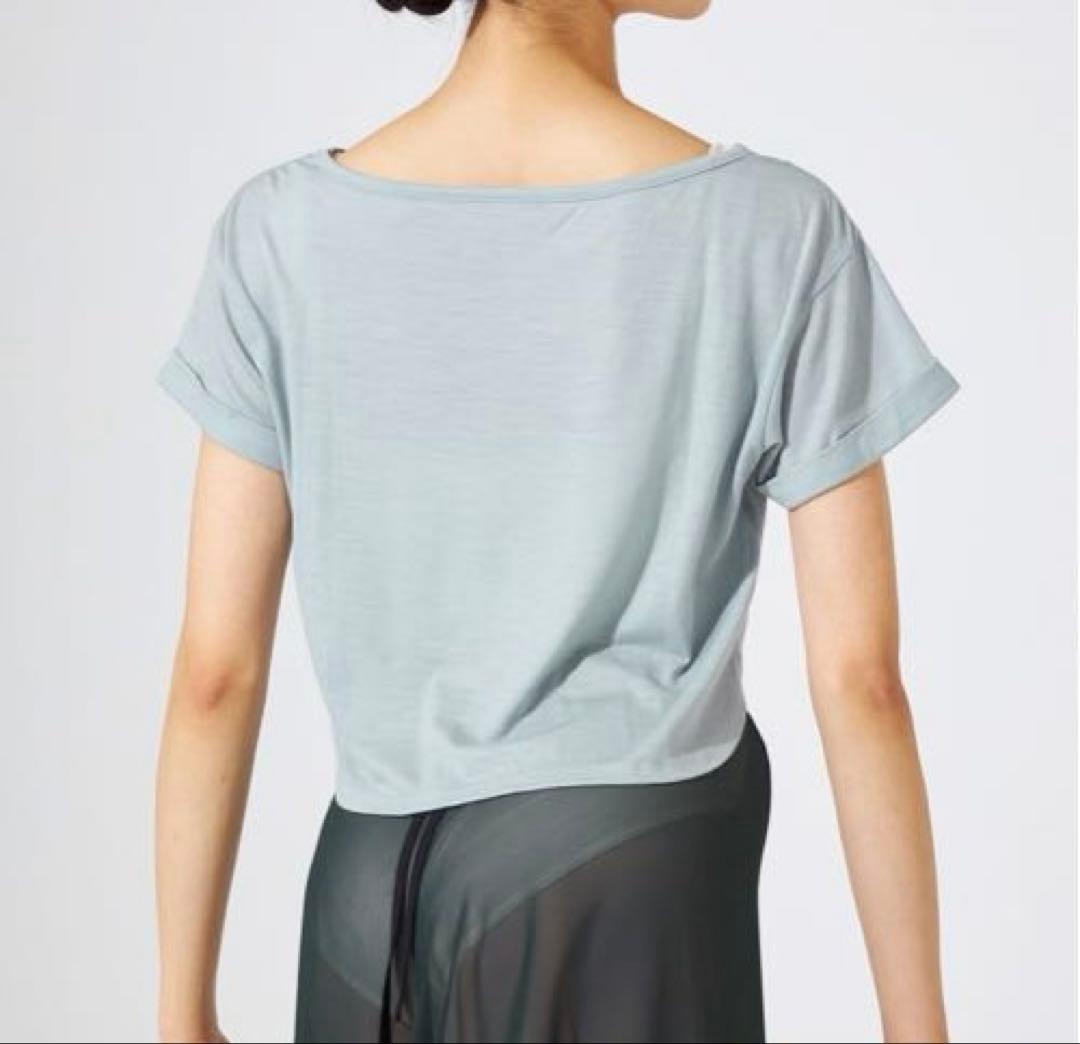 チャコット AKANE TAKADA バレエ Tシャツ アクアグリーン