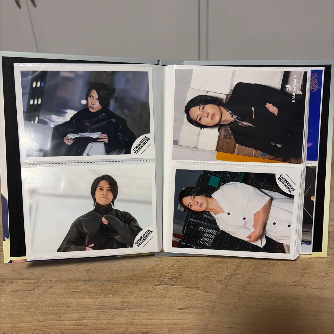 山下智久　写真集　独自収集55枚　アルバム付き