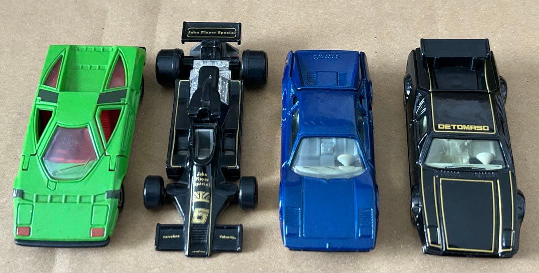 日本製 トミカ スーパーカー 4台セット