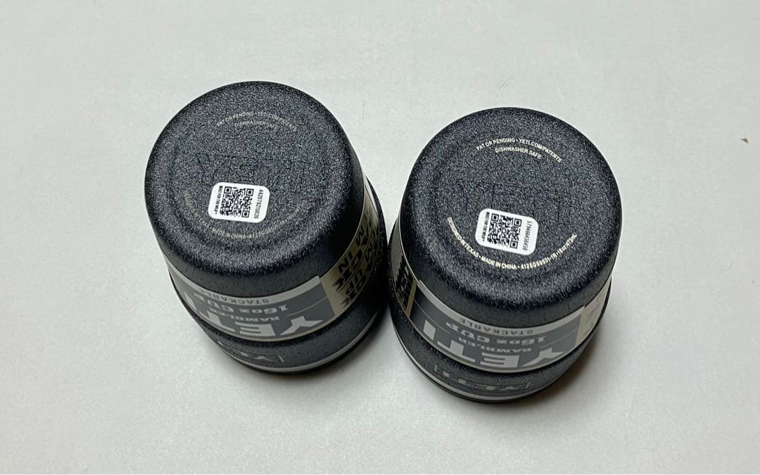 YETI ランブラー 16oz スタッカブルカップ ブラックストーン 2個セット