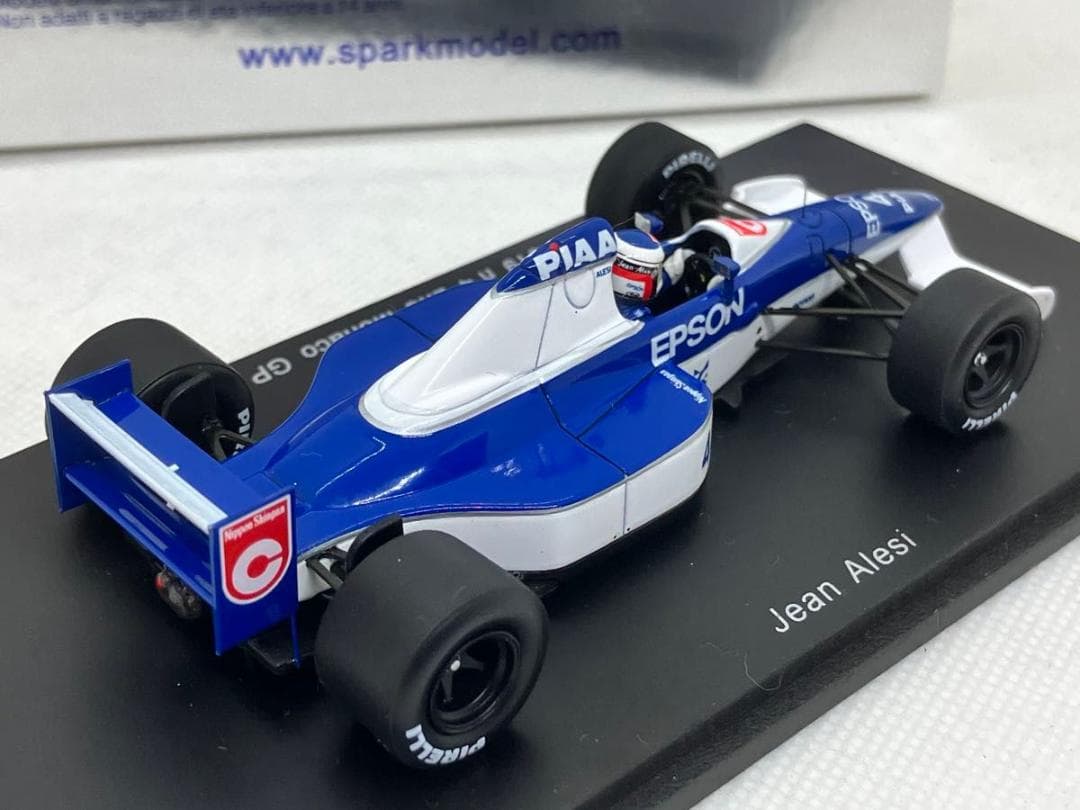 ★1/43★ティレル 019★J.アレジ★1990 モナコGP 2位★スパーク★