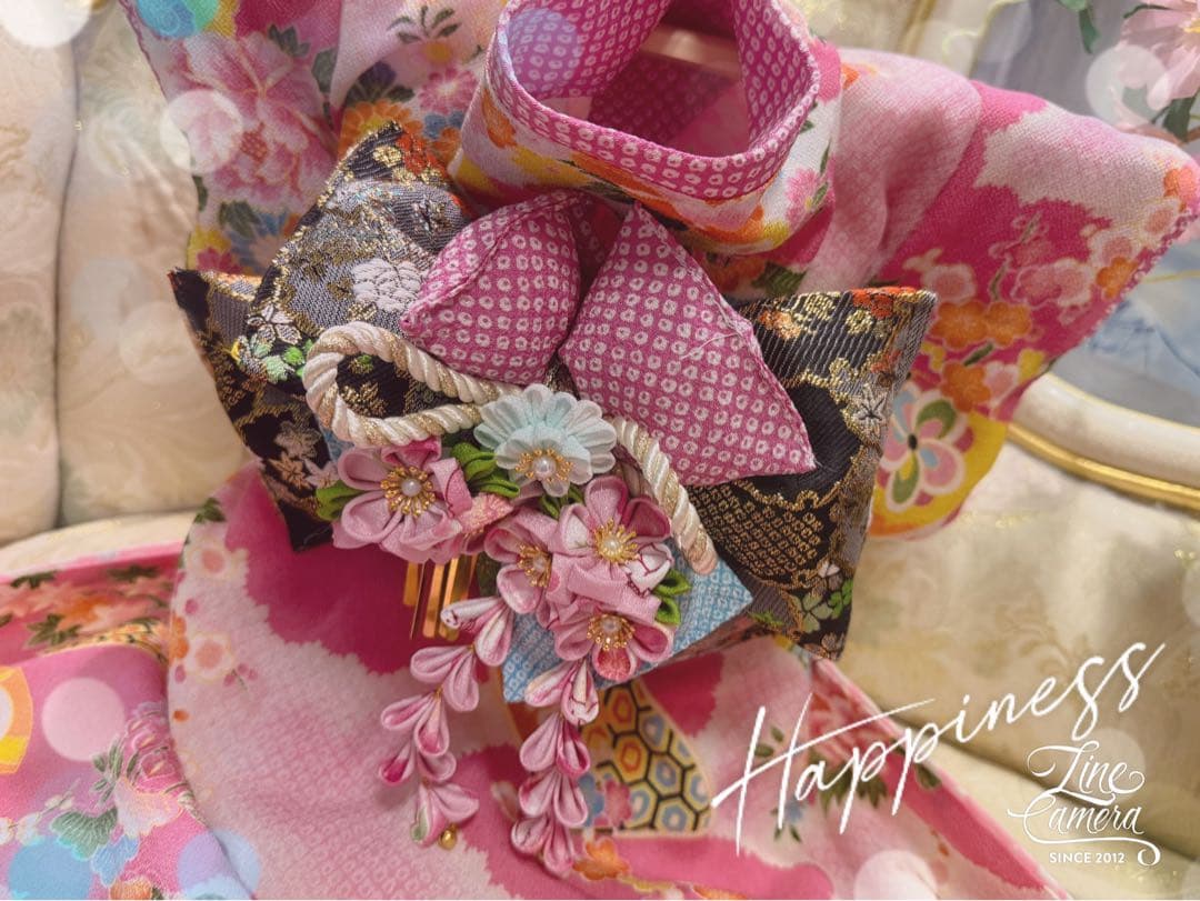 B395.pon2pan2☆オーダー☆犬お着物☆犬お引きずりお着物☆