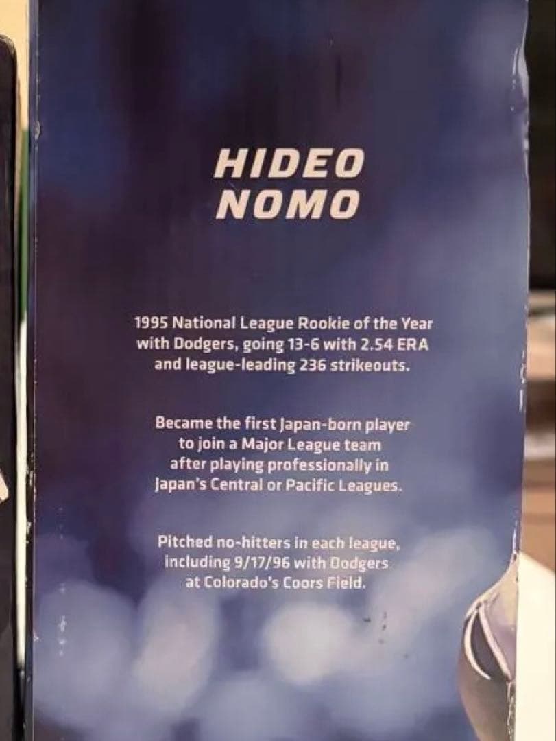 野茂英雄 松井秀喜 ボブルヘッド セット