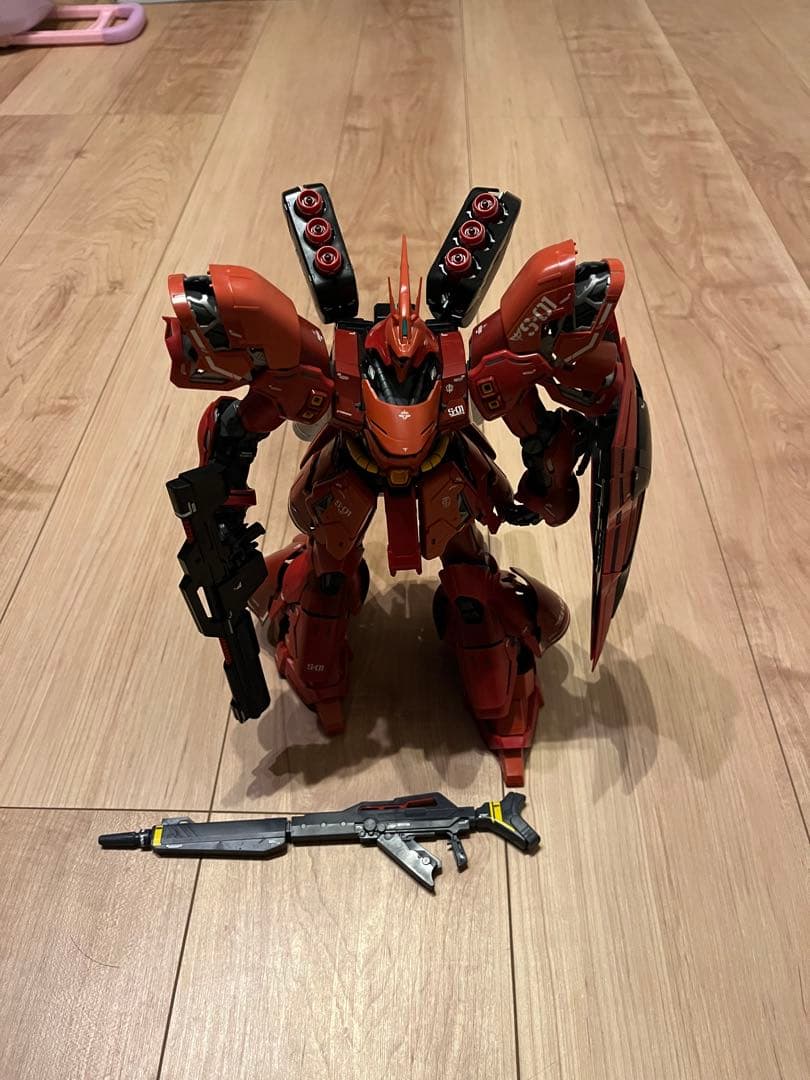 MG 1/100 サザビーとニューガンダムVer.ka 完成品　セット