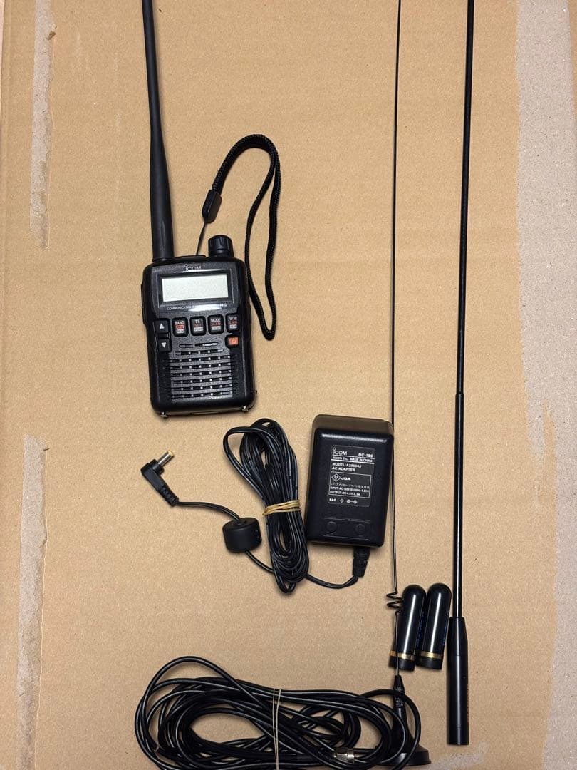 icom IC-R6 エアーバンドスペシャル ダイアモンドアンテナ3本+a付き