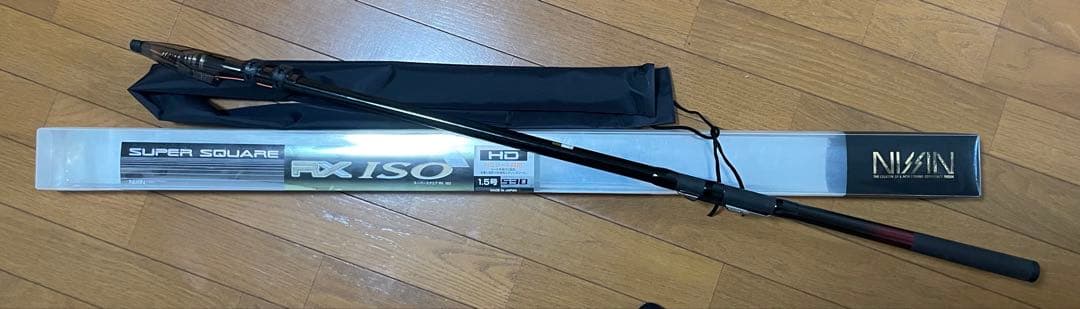 【美品】宇崎日新　スーパースクエアRX ISO 1.5 号530