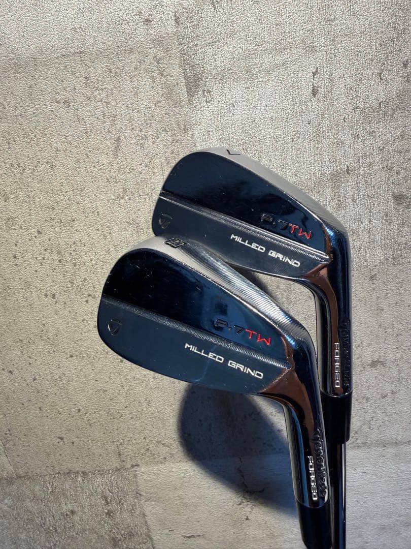 P7TW アイアンセット 8本　箱、手紙付