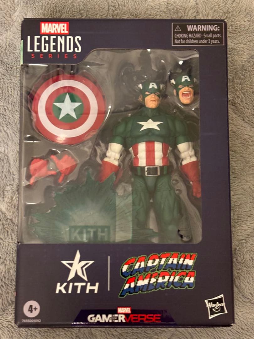 KITH マーベル カプコン フィギュア キャプテンアメリカ Marvel Ca
