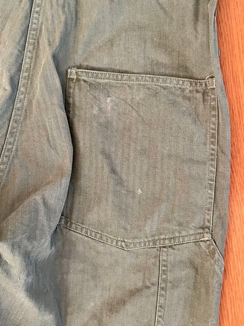 40's U.S.ARMY OD HBT オールインワン つなぎ M1938軍曹