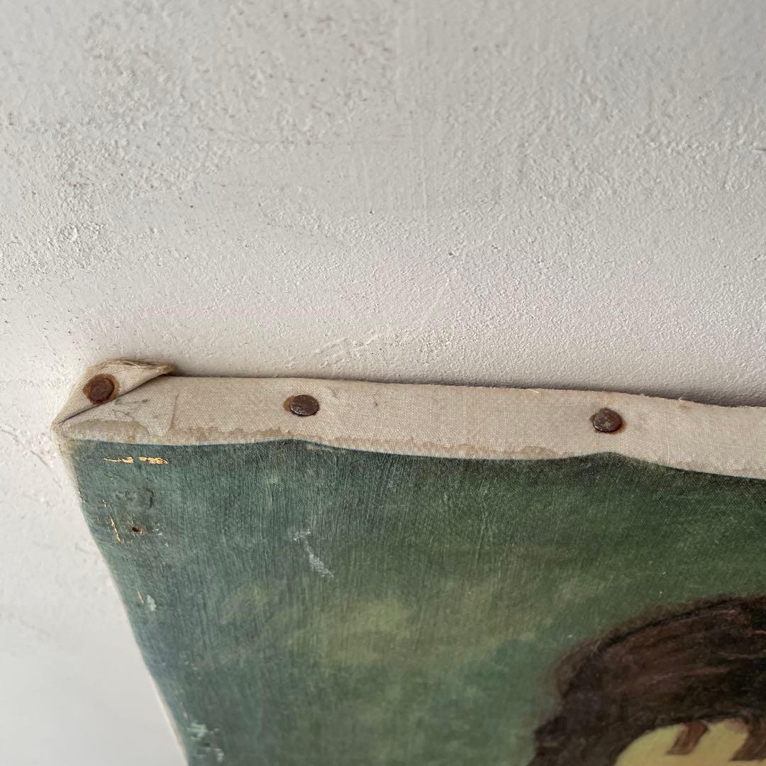 モディリアーニ 女の肖像　キャンバス　木枠　複製画　レプリカ　ヴィンテージ