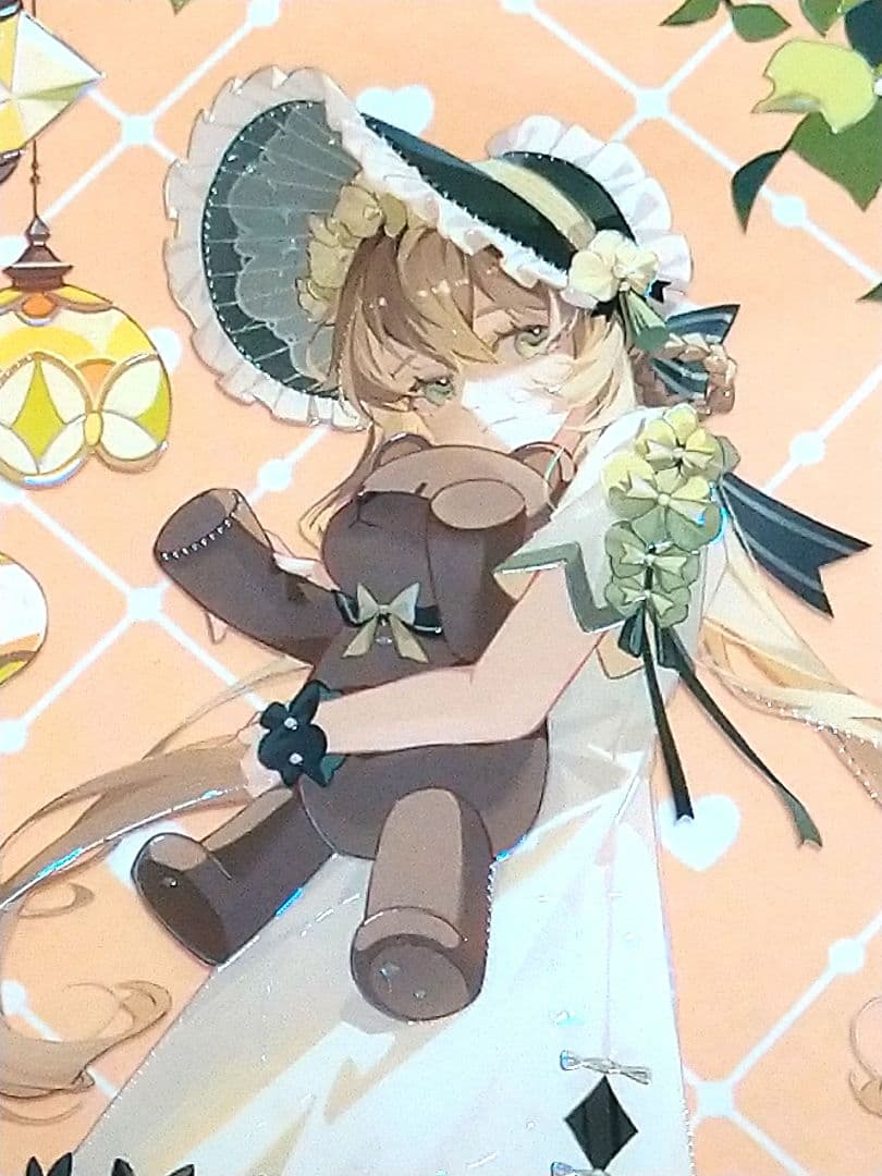 ✩のこり２✩J1026＃霁雨初晴(贝壳光)komos切り売り海外人物マステ女の子