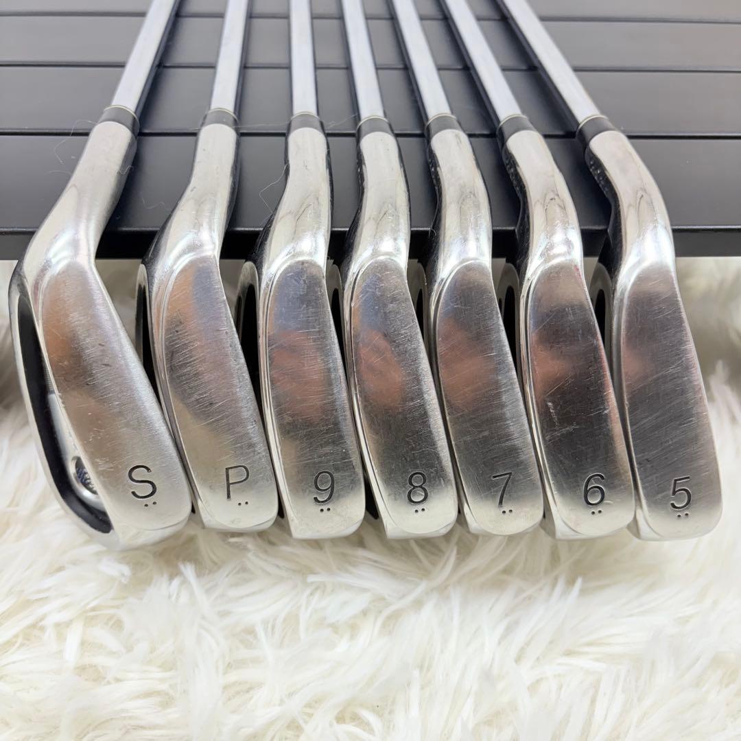 PRGR GN502 メンズアイアンセット レフティ 7本 左利き ゴルフ