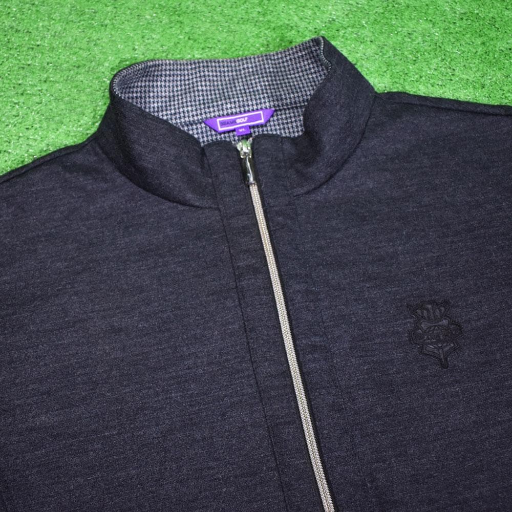 BEAMS GOLF/ビームス ゴルフ ジップジャケット【チャコール/XL】美品