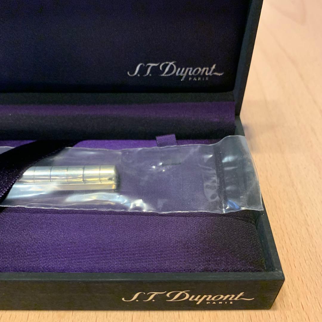 【未使用】S.T. Dupont シルバー ペン　専用ケース付き