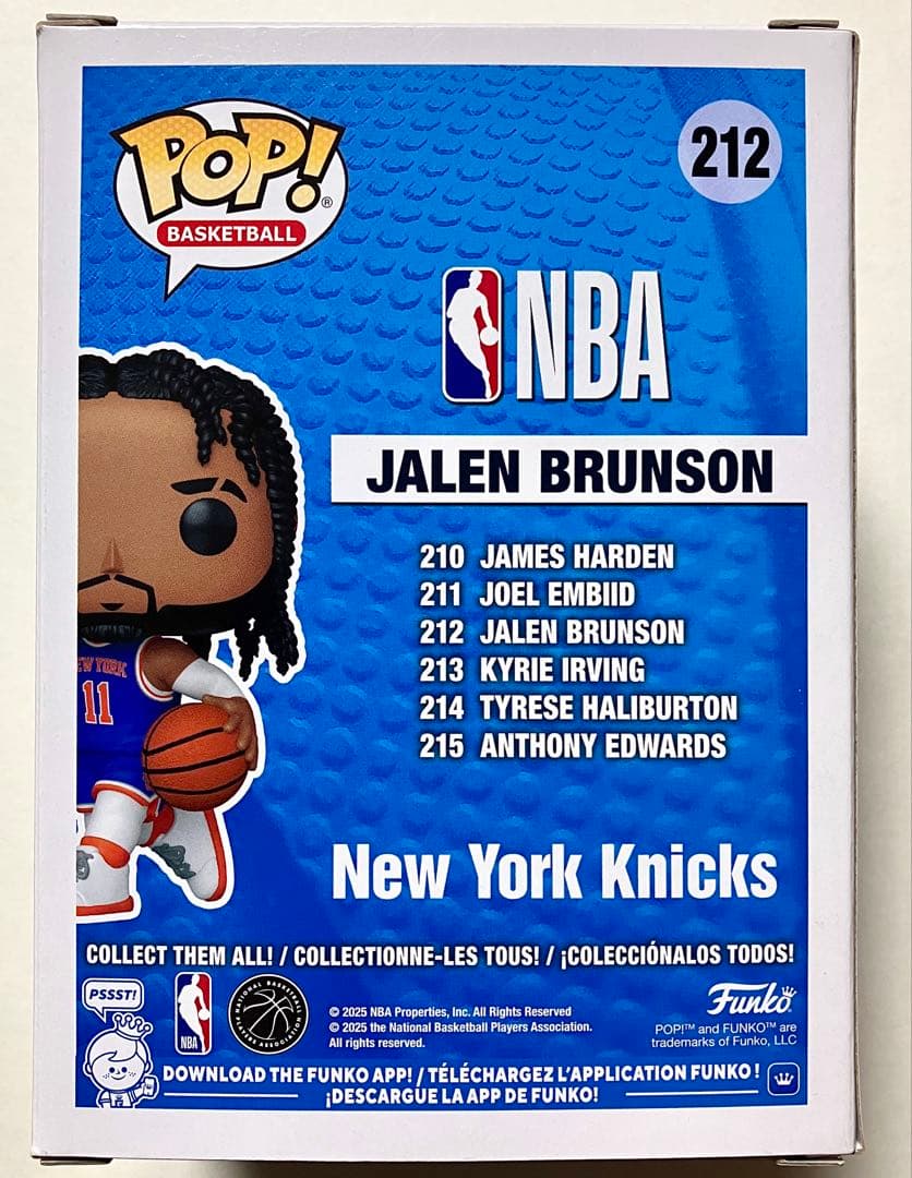 スポーツ Funko POP! BASKETBALL 212 JALEN BRUNSON