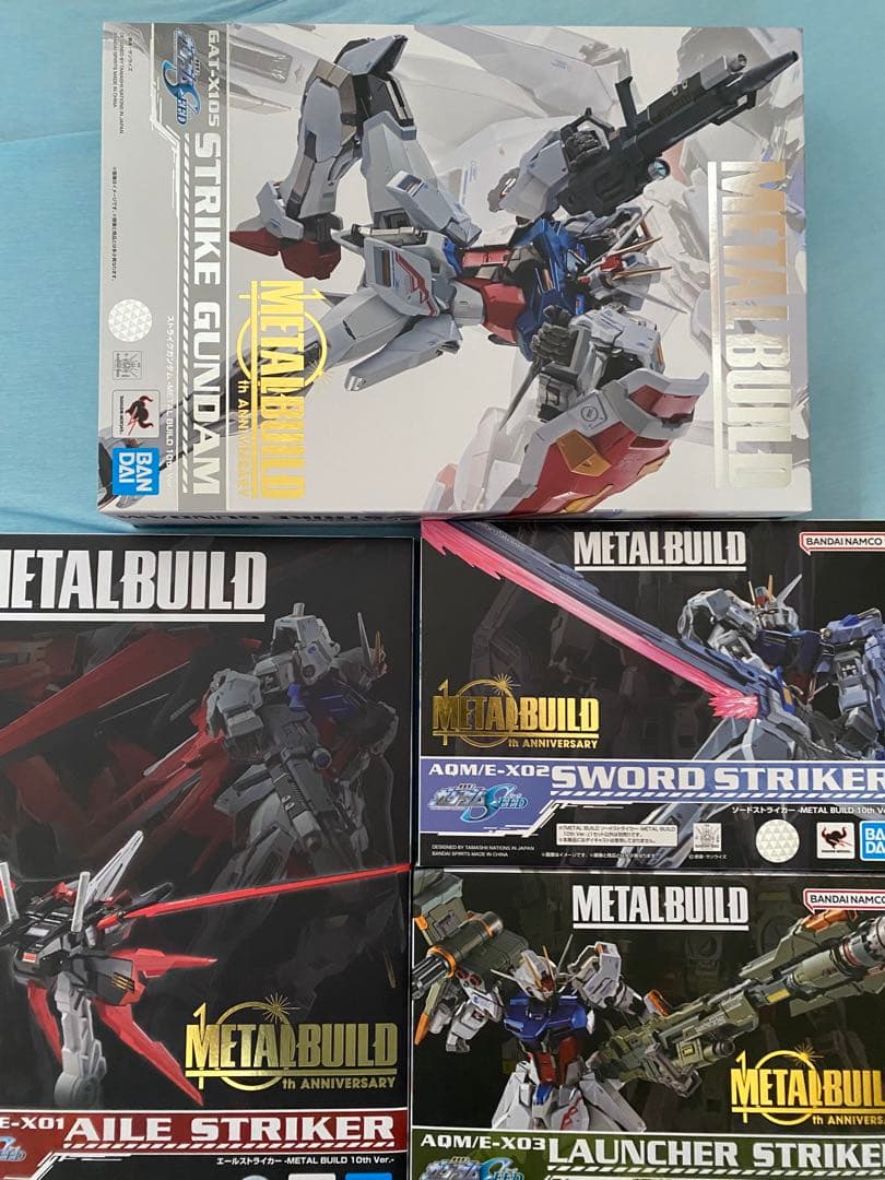 メタルビルドストライク10thエールソードランチャーセット