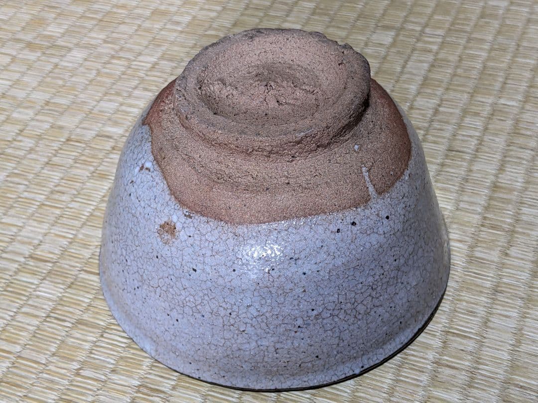 ♦唐津焼 無地唐津 茶道具 抹茶碗 作家物 骨董品