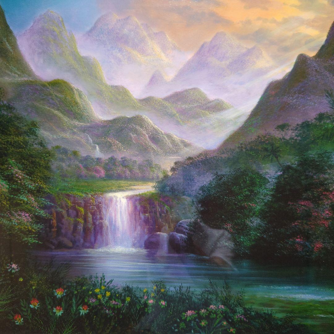 特価◯絵画 シルクスクリーン版画 額装品