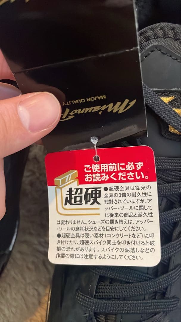 【新品未使用】 定価21000円Mizuno Pro スパイク28cmp革付き
