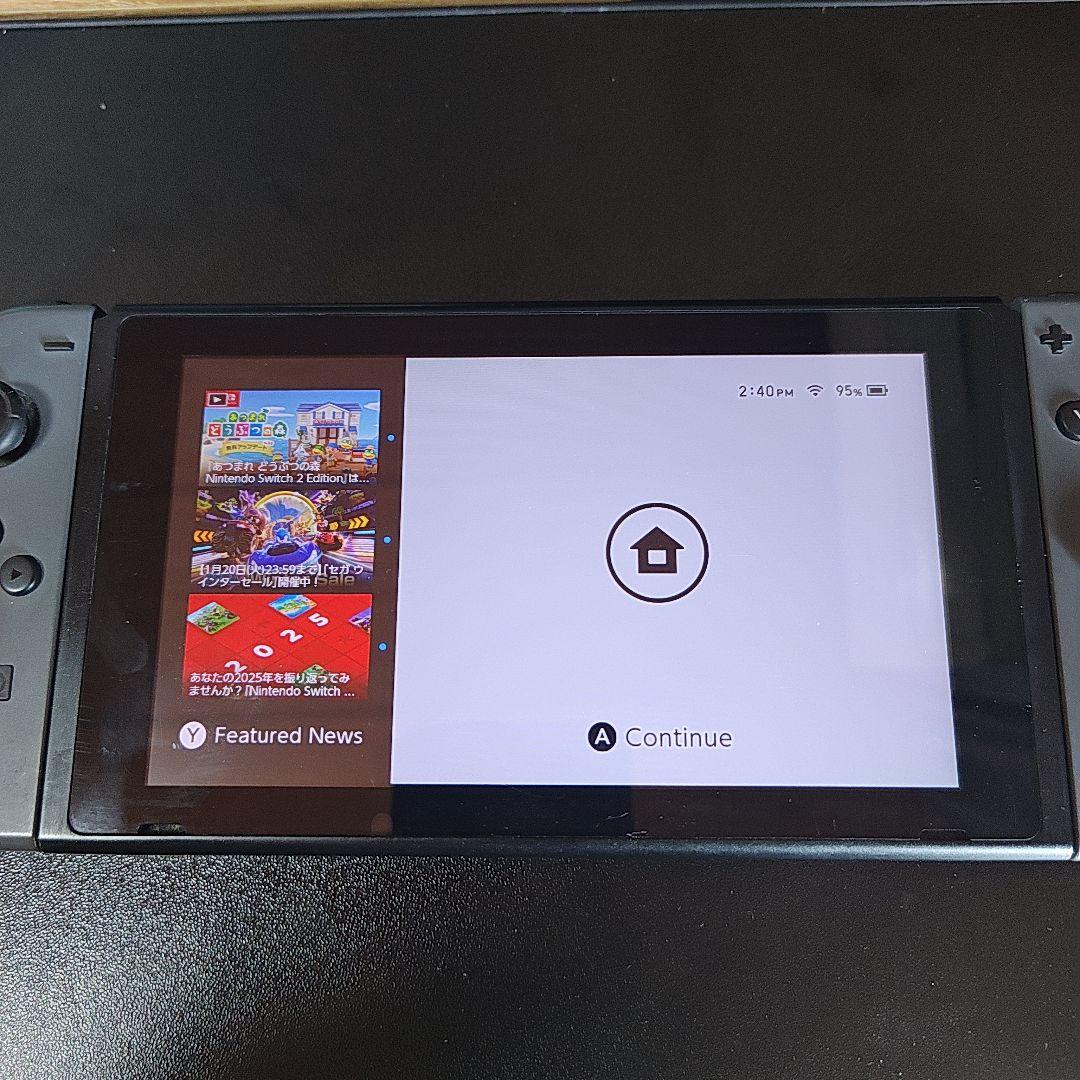 ゆ*ー様 Nintendo Switch 本体 ブラック