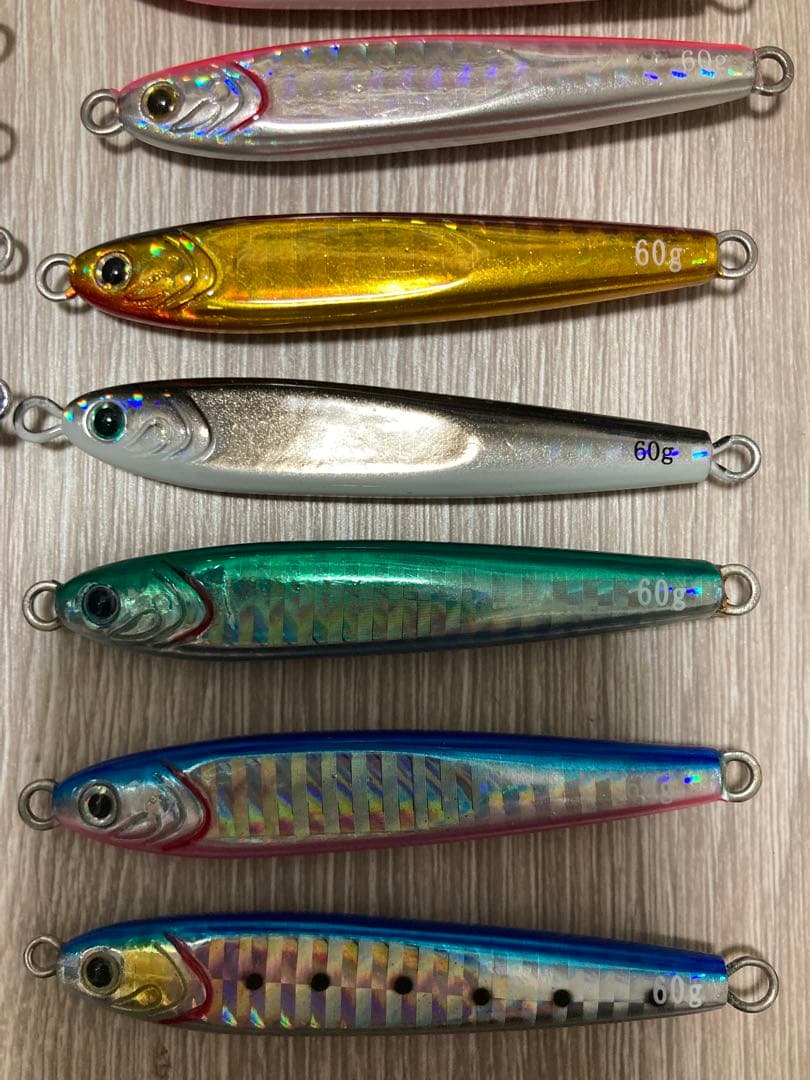 tgベイト タングステンジグ ライトジギングルアー　SLJメタルジグセット