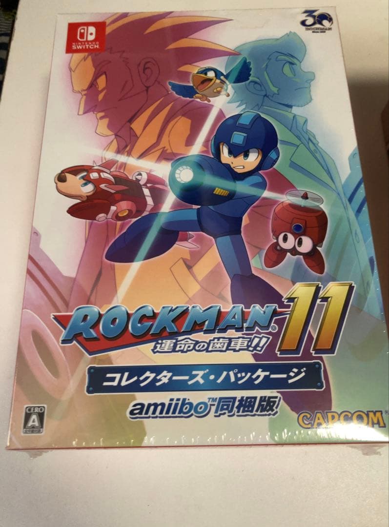 【未開封品】ロックマン11 コレクターズ・パッケージ イーカプコン限定特典付き