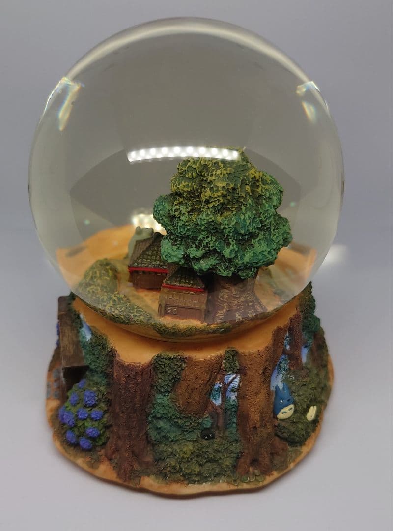 となりのトトロ オルゴール付　ウォーターボール スノードーム ウォータードーム