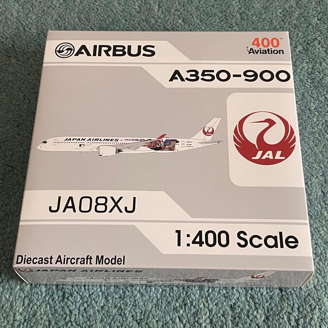 JAL A350-900 日本航空 大谷 av 1:400 スタンド付き