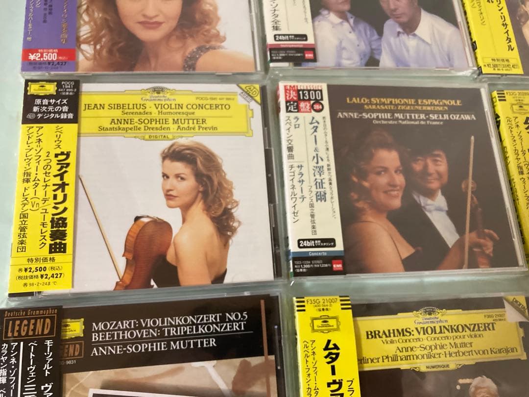 ムター、 ヴィクトリア・ムローヴァ CD 19枚セット クラシック名盤 帯付