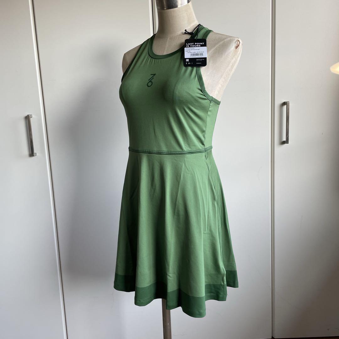 日本初上陸　セブンシックス　テニスウェア　ワンピース　グリーン　M