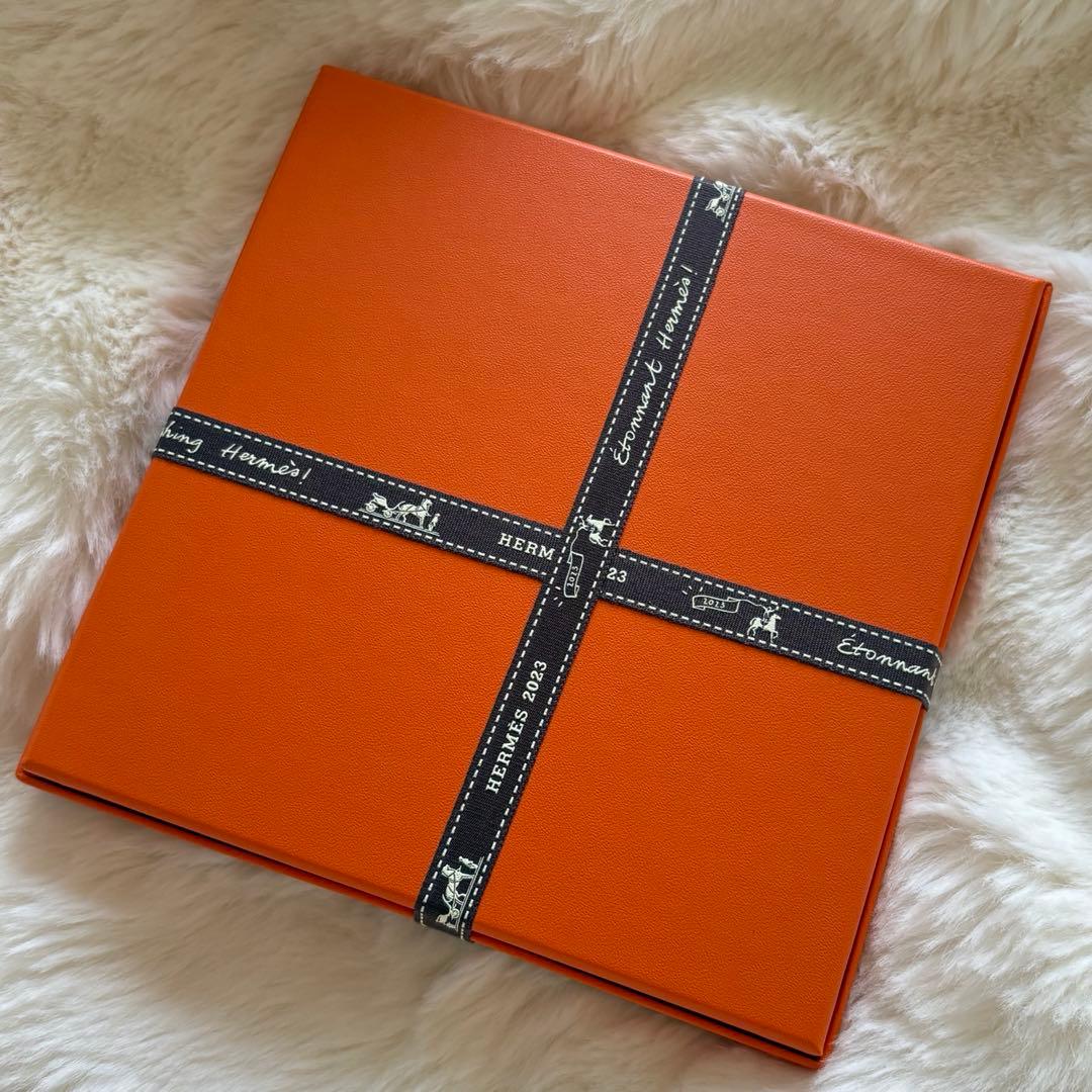 HERMES カレタオル　アヴァロン　水色