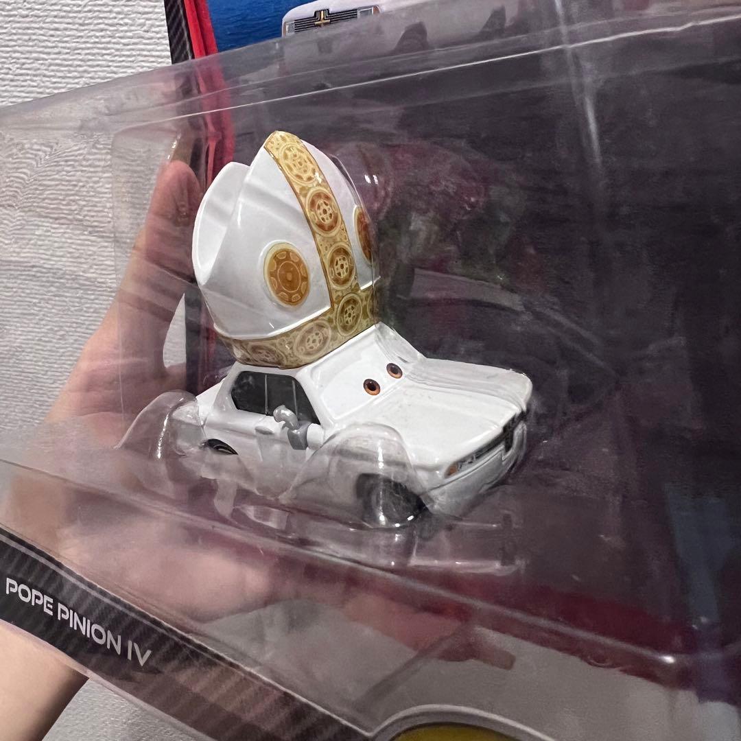 【レア】マテル カーズ ピニオン4世・ポープモバイルセット未開封