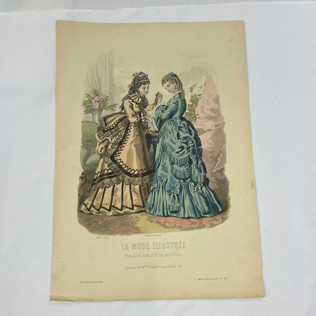 ラモード　イラスト　ファッションプレート　まとめ　パリ装飾美術館　トランプ　付