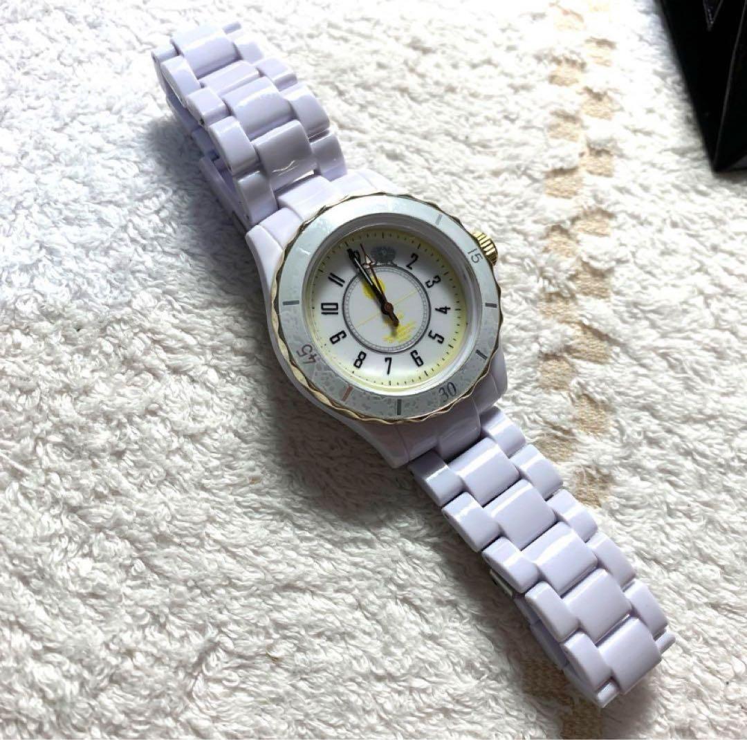 五等分の花嫁 ハイブリッドセラミックウォッチ 中野一花 腕時計 天然ダイヤモンド