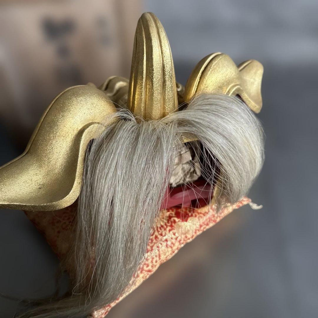 最終びっくりさらにお値下げ❣️迫力のお品‼️木彫　獅子頭