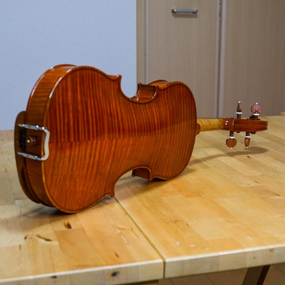 個人オーダーメイド Violin 虎杢目 フルサイズ【美品・良品】