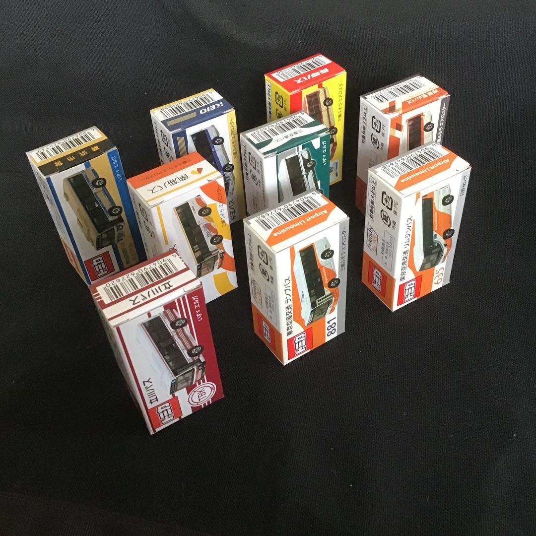 トミカ オリジナル特注バス9種類