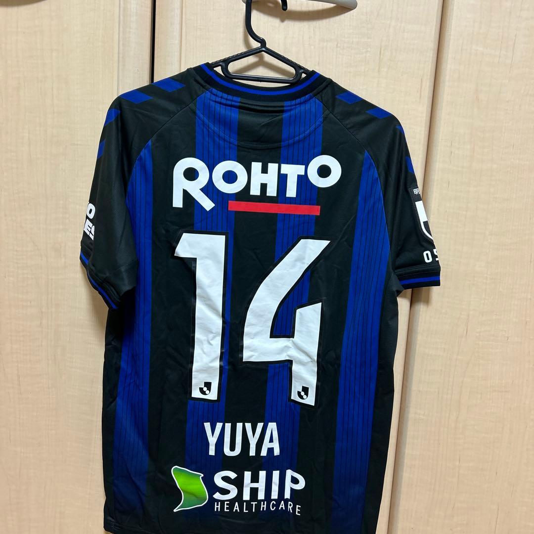 ガンバ大阪 2023 ユニフォーム 福田湧矢 hummel オーセンティック