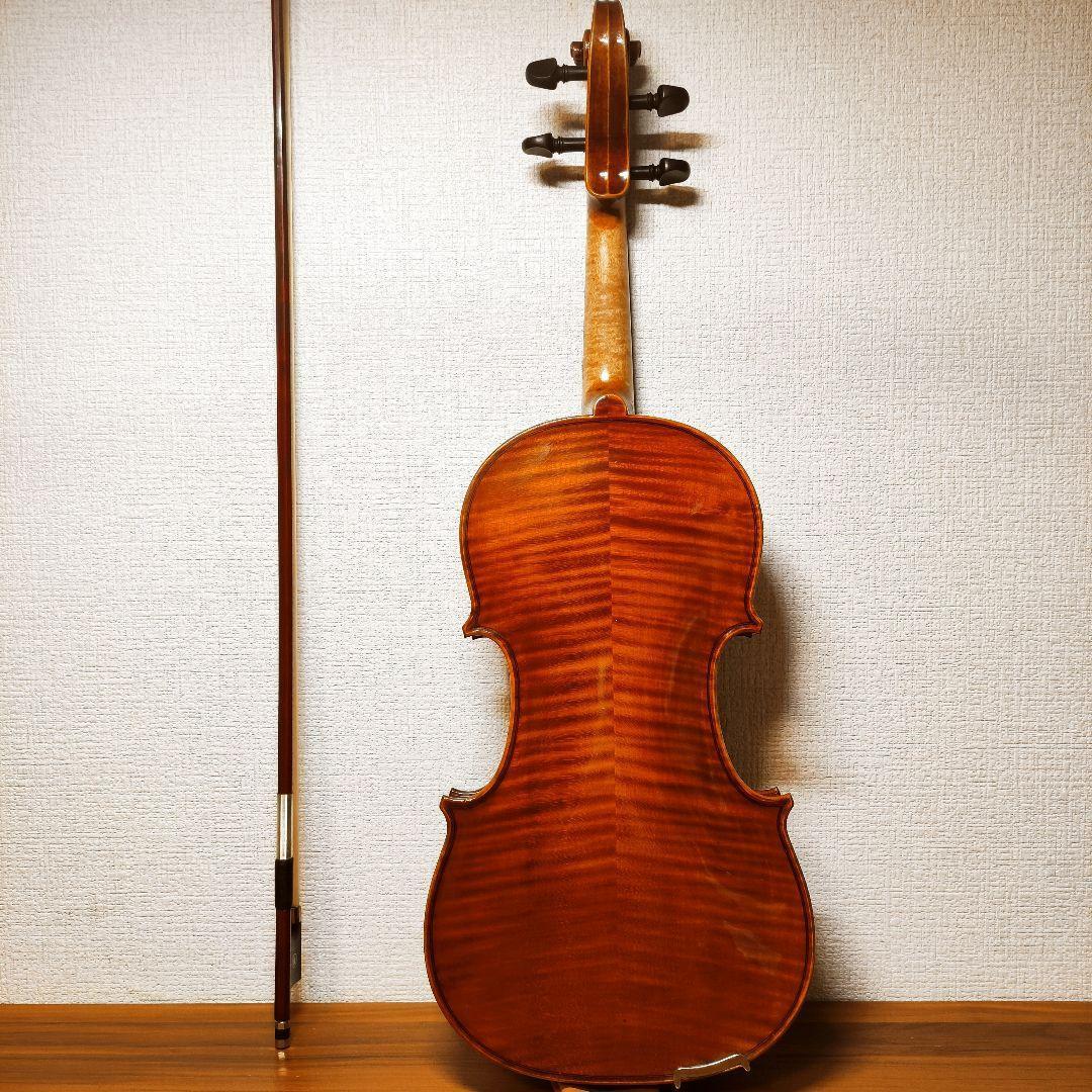 【深紅杢優音】スズキ No.580 4/4 バイオリン 1979
