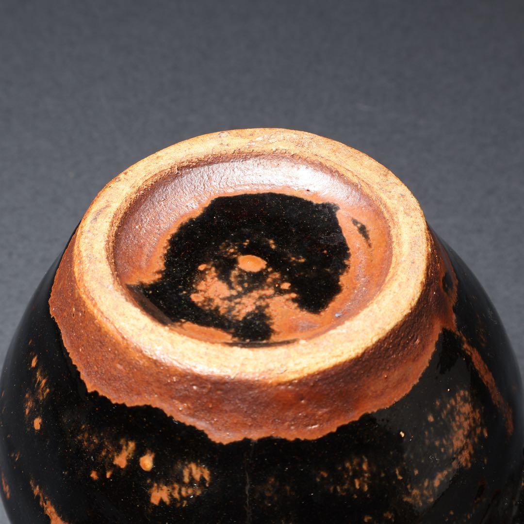 浜田庄司　黒釉急須　人間国宝　民藝　R1615K2