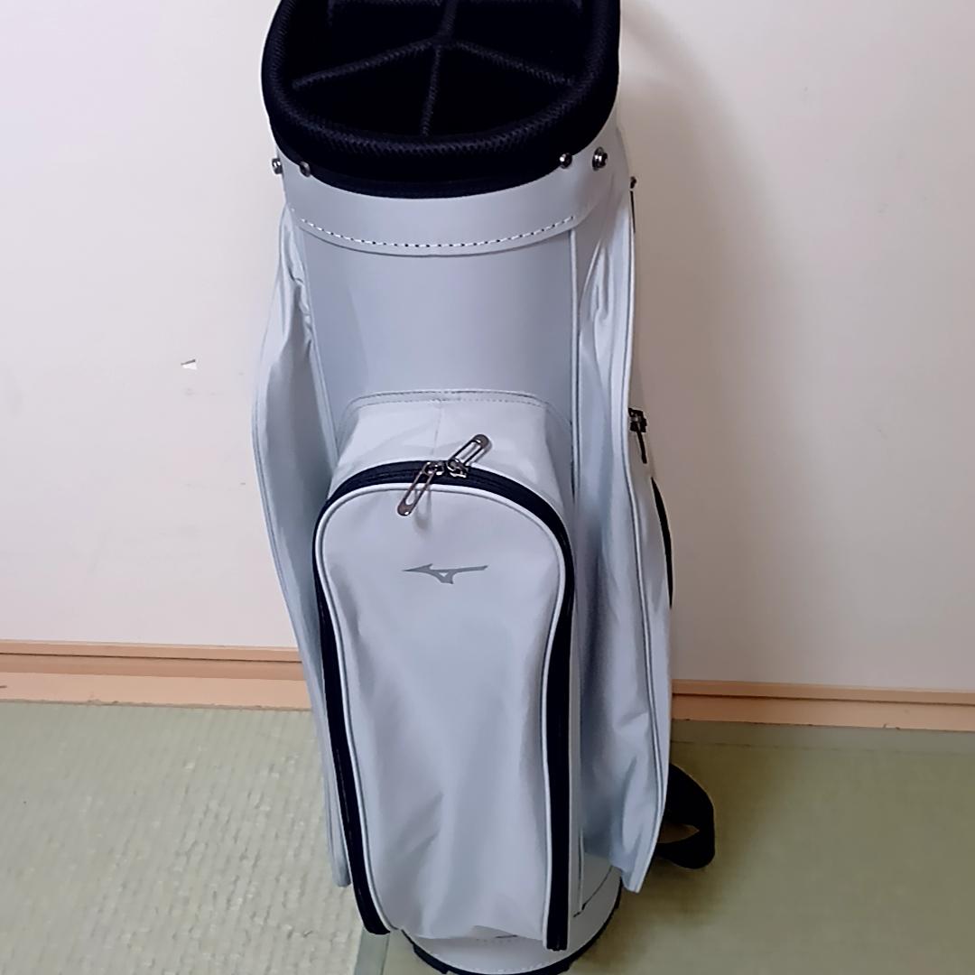 MIZUNO BR-X キャディバッグ 9.5インチ5分割 グレー