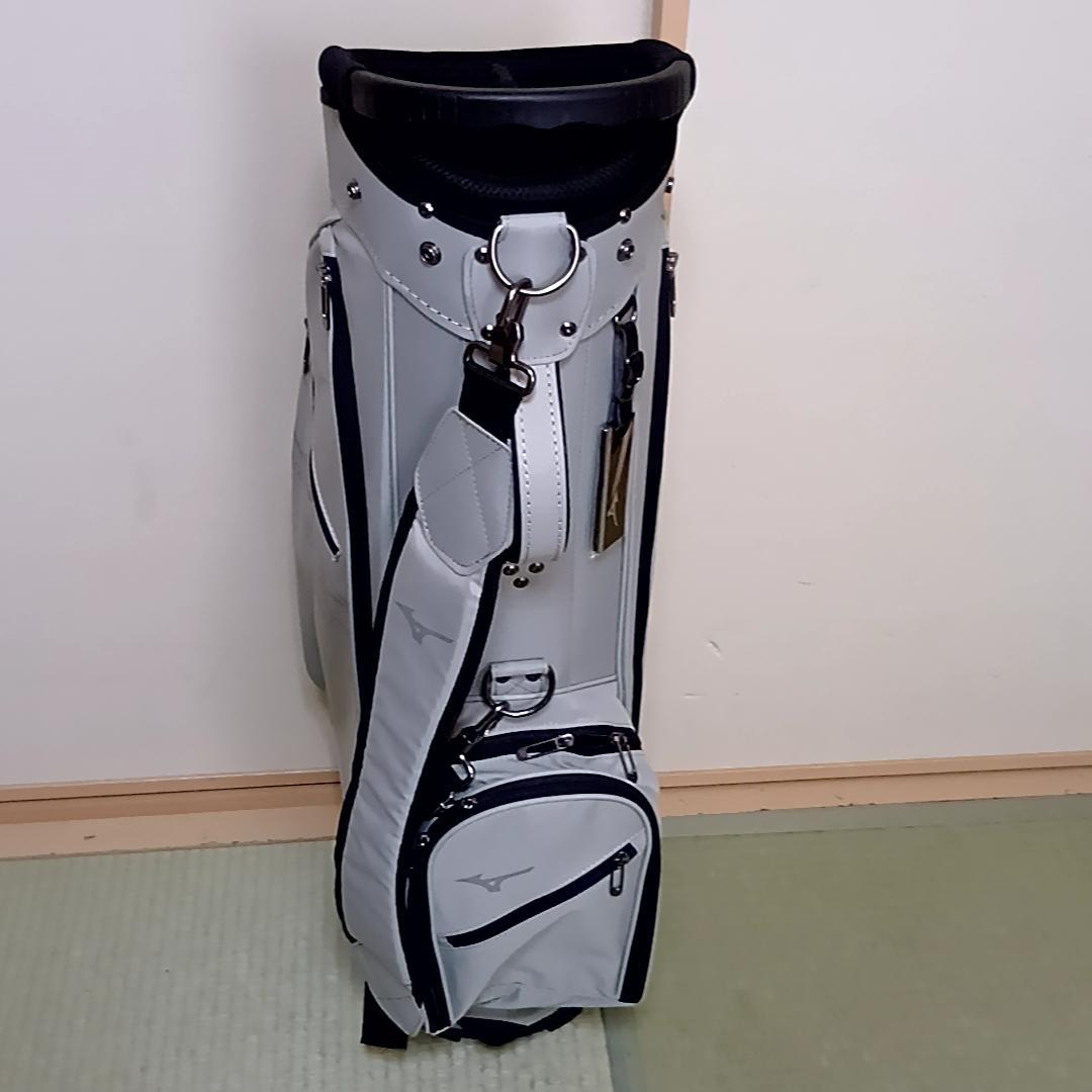 MIZUNO BR-X キャディバッグ 9.5インチ5分割 グレー