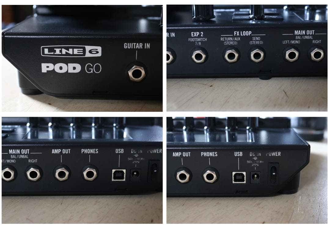 【美品・自宅室内専用】LINE6 POD GO マルチエフェクター