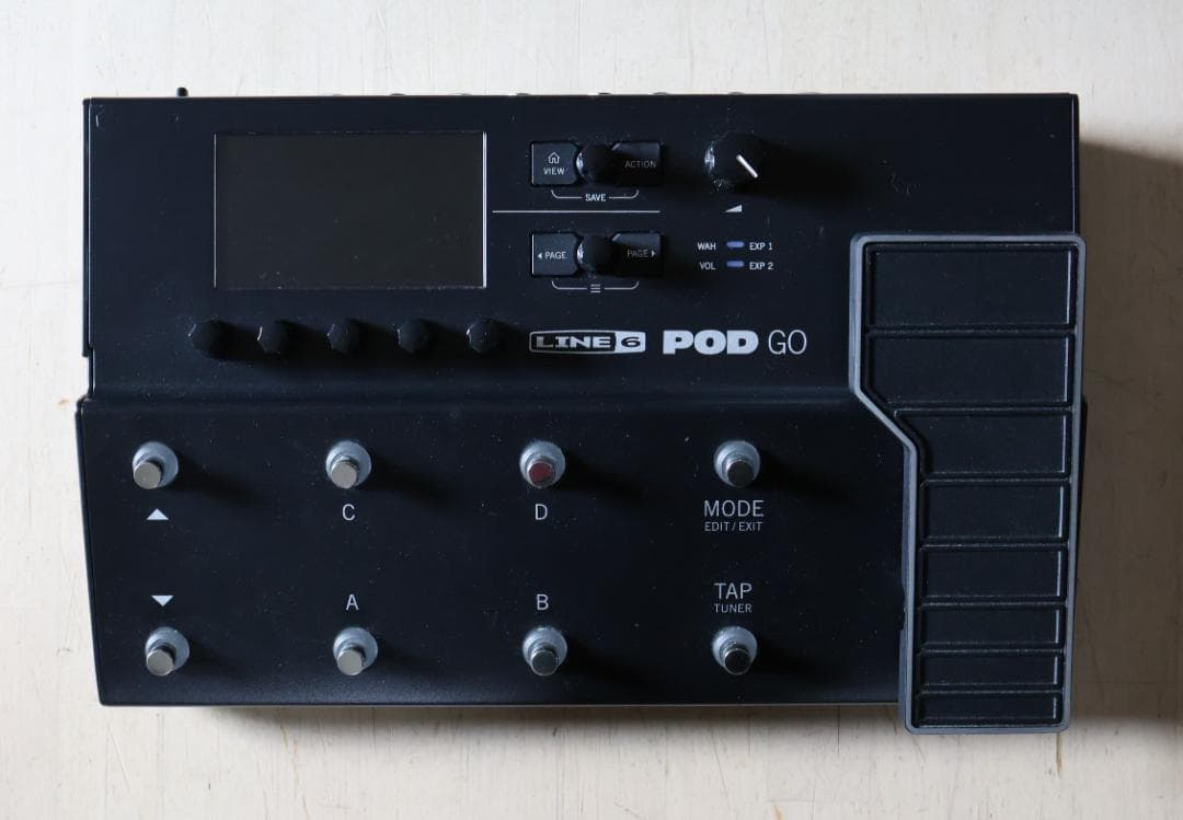 【美品・自宅室内専用】LINE6 POD GO マルチエフェクター